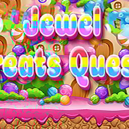 Jewel Treats Quest - Sweet match 3 puzzle game