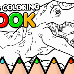 Dinos Coloring Book