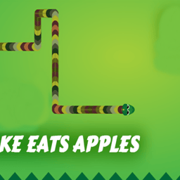 Snake Eats Apples